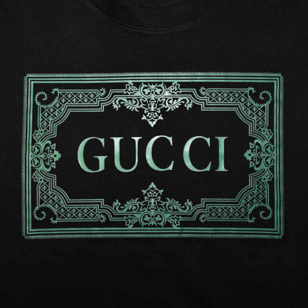 Gucci Black Premium Quality T-shirt-3