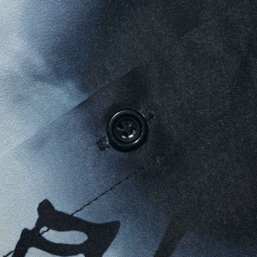 Louis Vuitton Anthracite Grey Premium Quality Half Sleeve Shirt-4