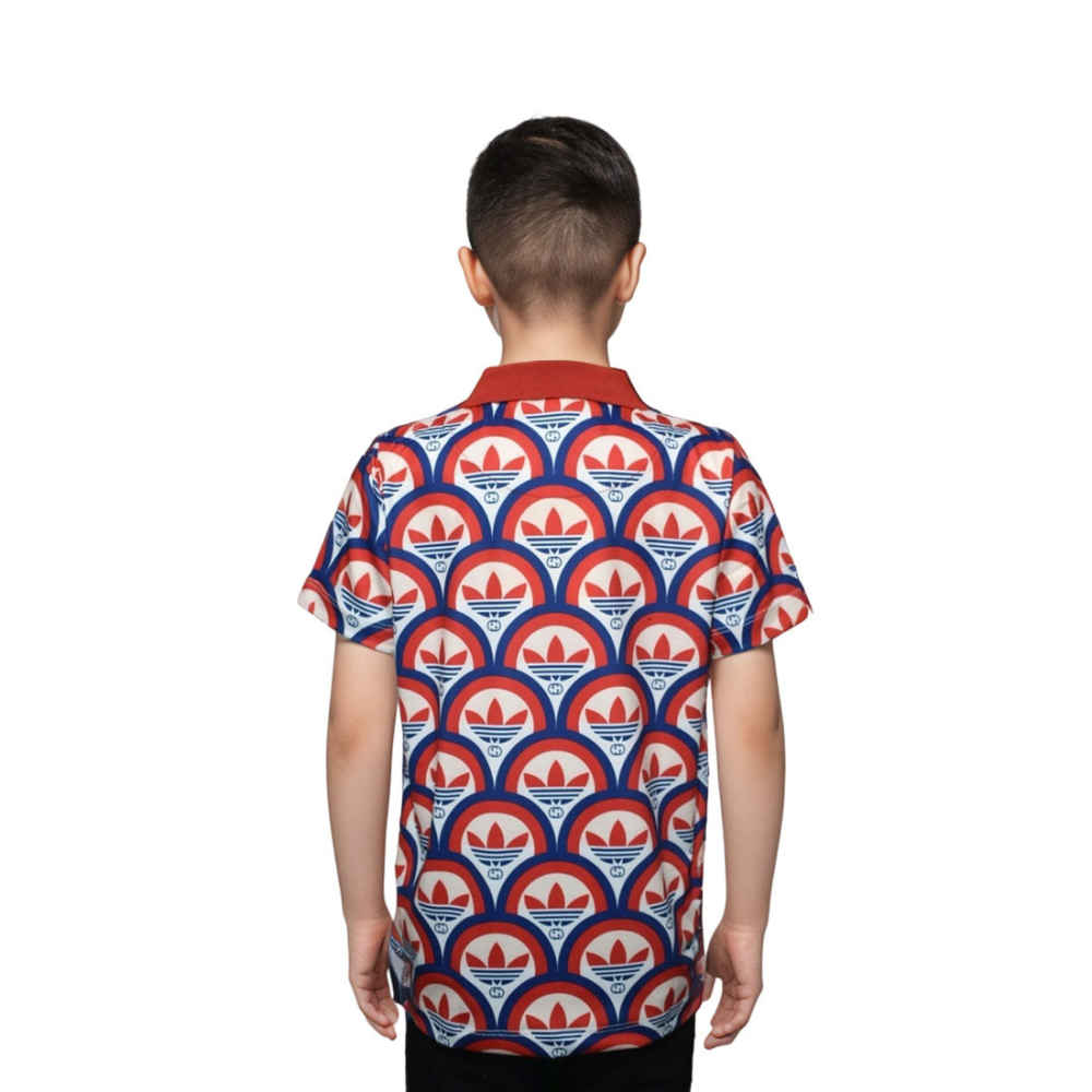 Adidas Red Premium Quality Kids T-shirt-1