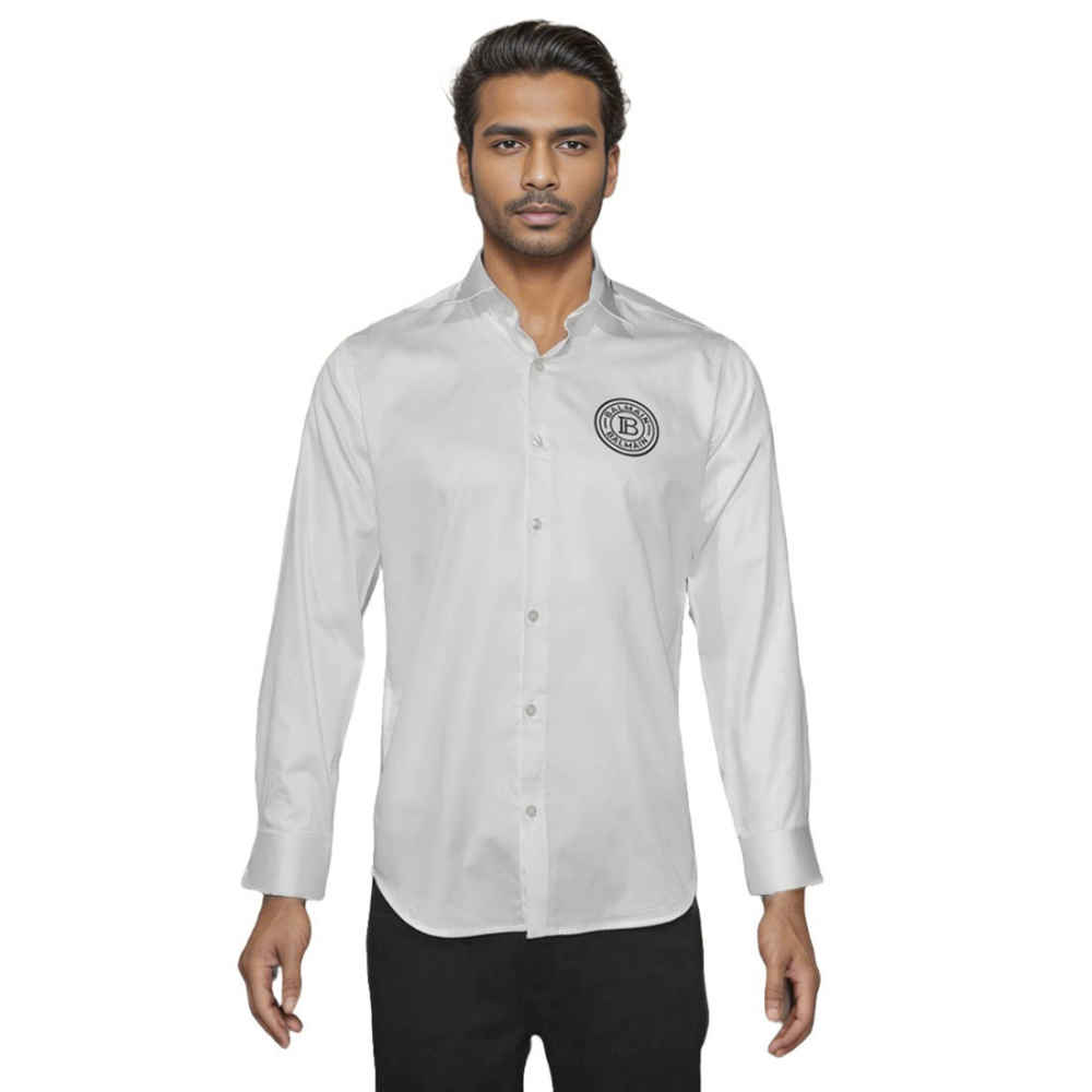 Balmain Paris White Premium Quality Shirt-5