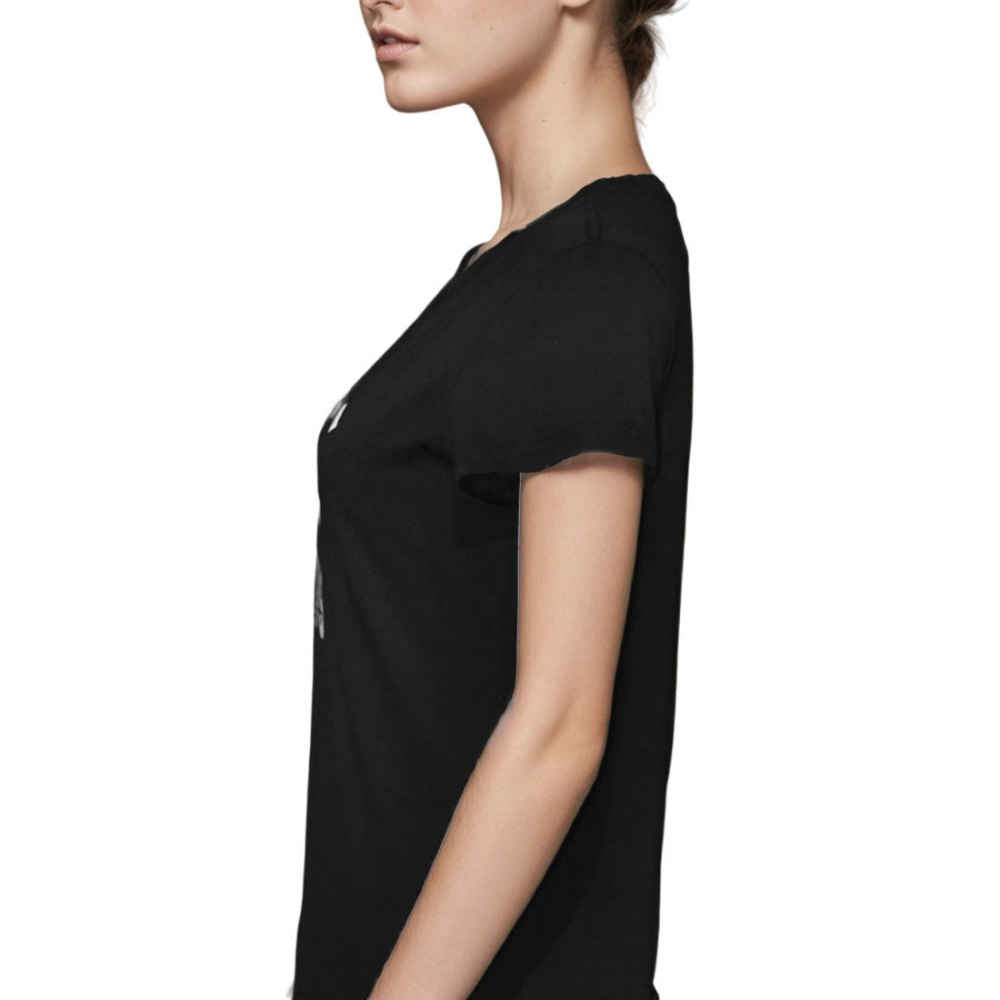 Celine Black Premium Quality Women T-shirt-thumb-2