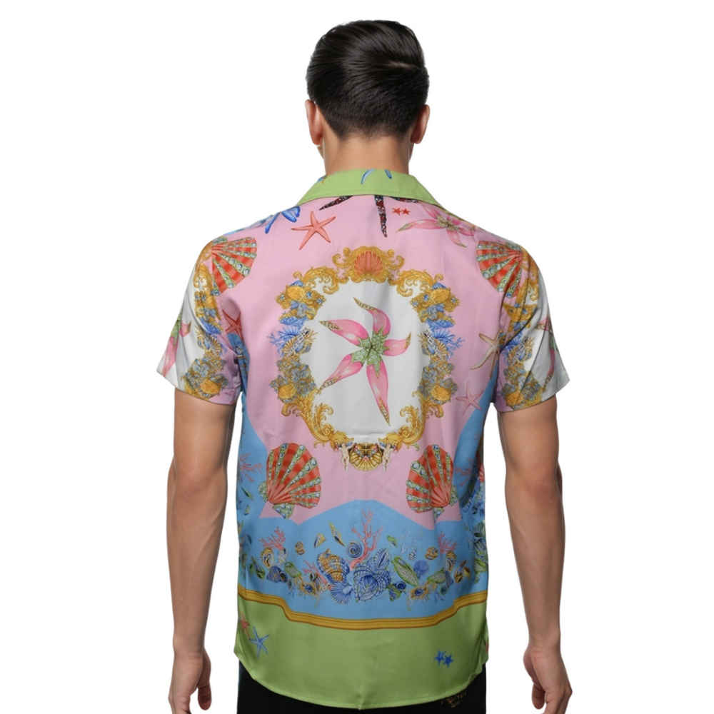 Versace Starfish Printed Premium Shirt-thumb-1