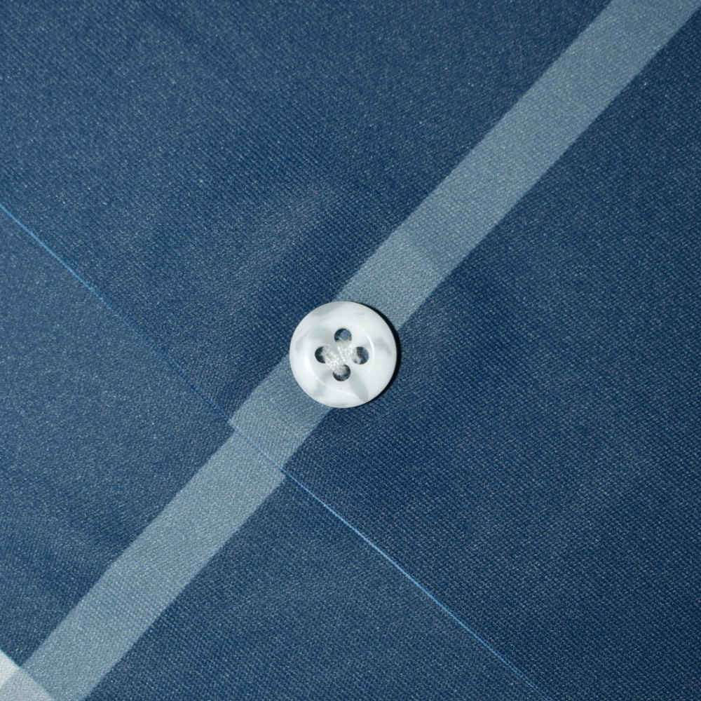 Burberry Blue Checks Embroidered Premium Shirt-5