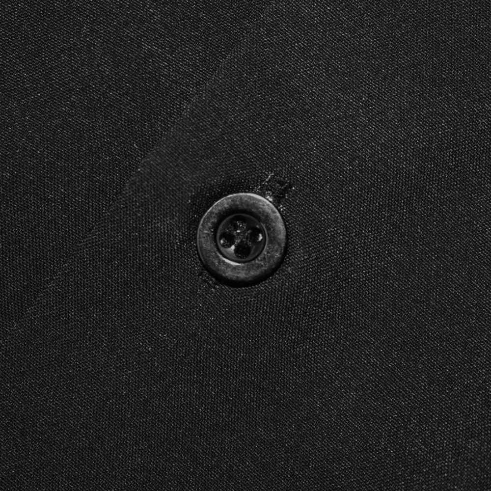 Burberry England Black Classic Satin Half Sleeves Shirt-thumb-4