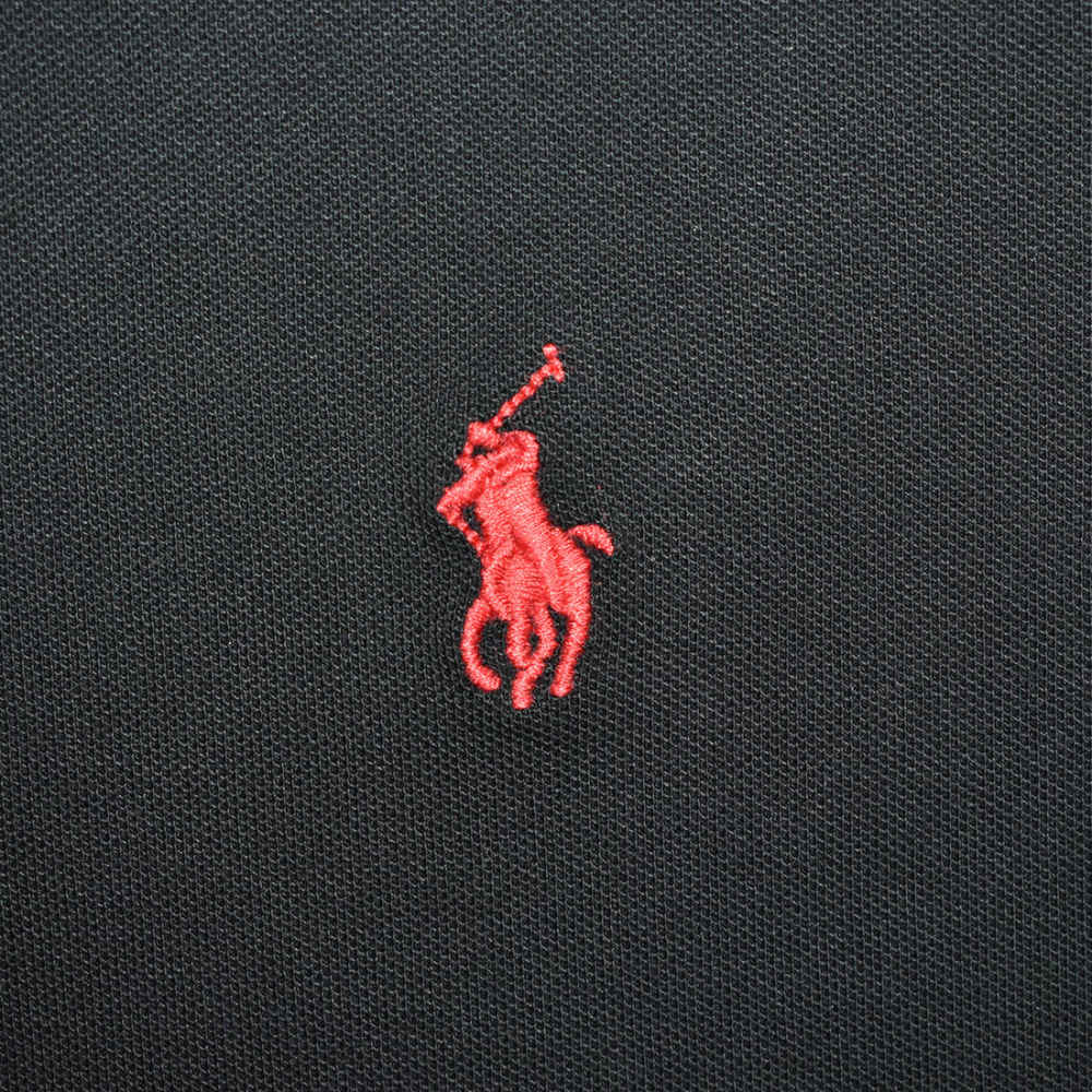 Ralph Lauren Embroidery Logo Black Premium Dress-thumb-4