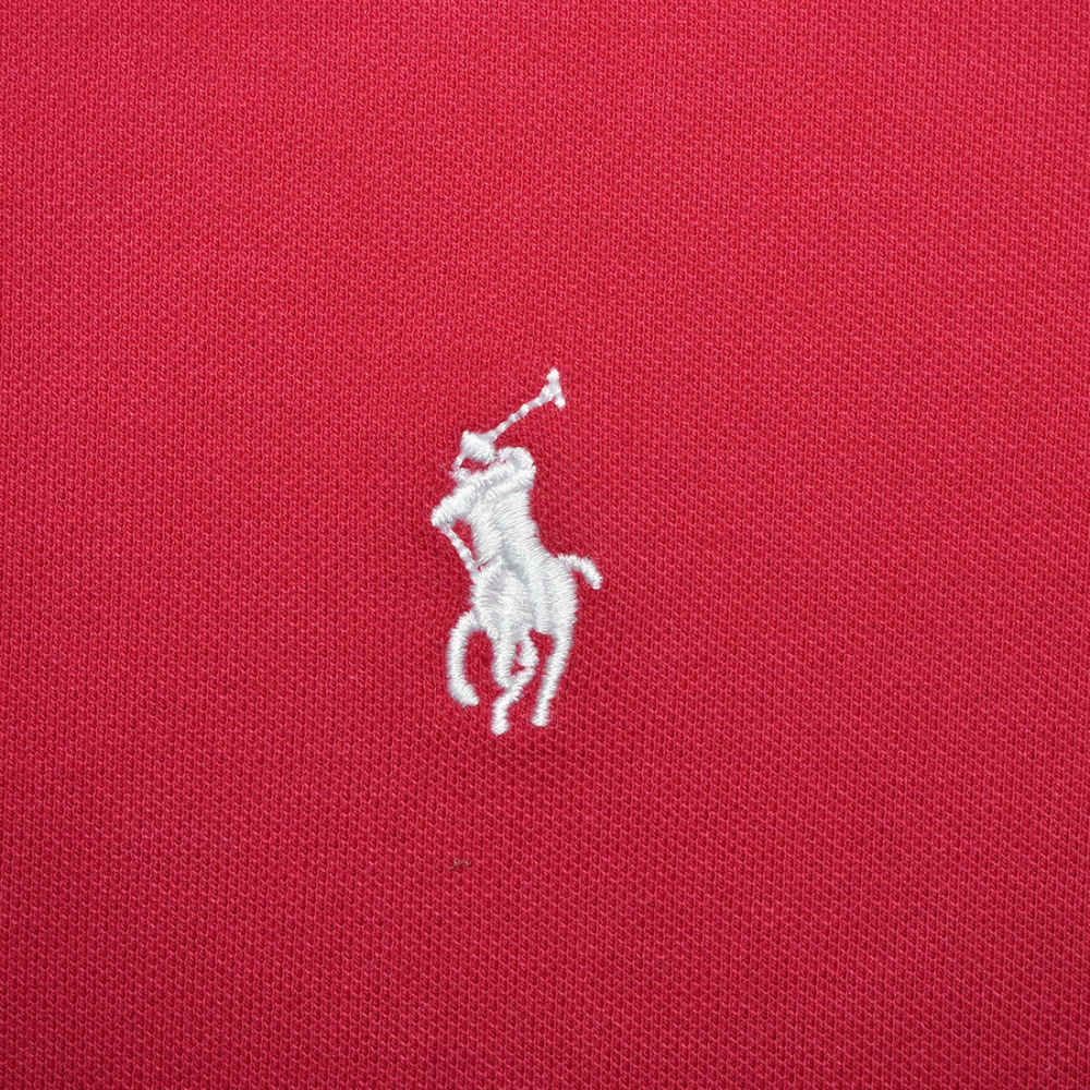 Ralph Lauren Embroidery Logo Pink Premium Dress-thumb-4