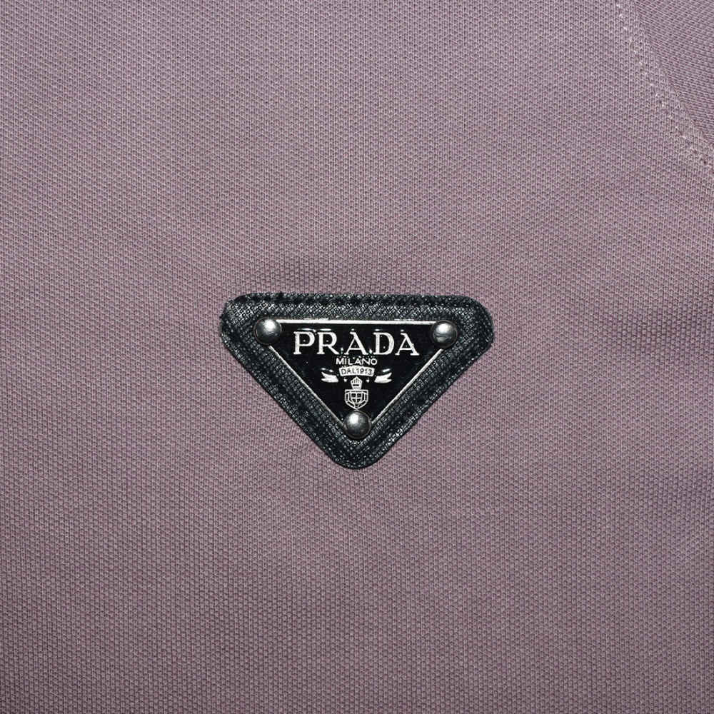 Prada Re-Nylon Logo Purple Premium Dress-4
