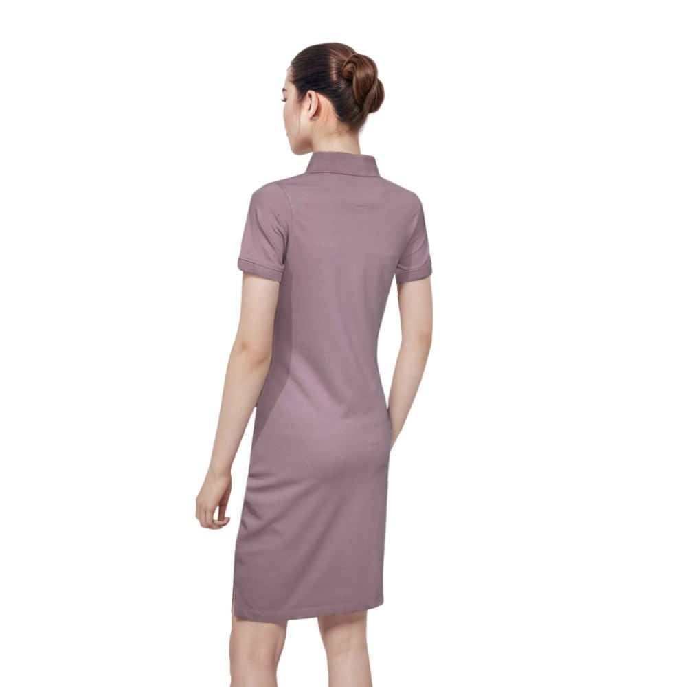 Prada Re-Nylon Logo Purple Premium Dress-2