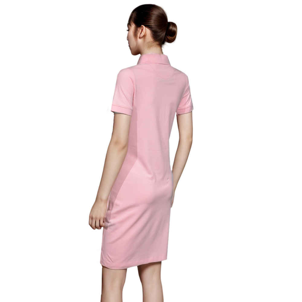 Prada Re-Nylon Logo Pink Premium Dress-thumb-2