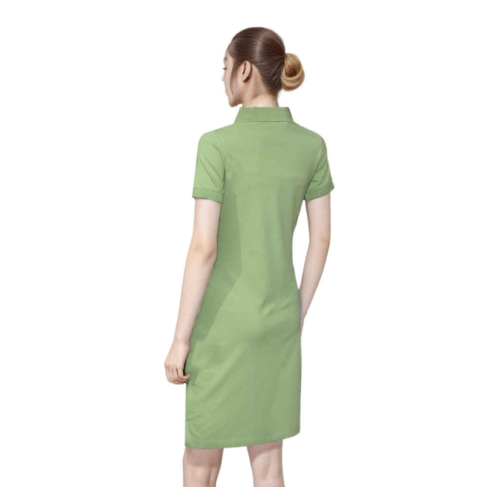 Prada Re-Nylon Logo Green Premium Dress-2