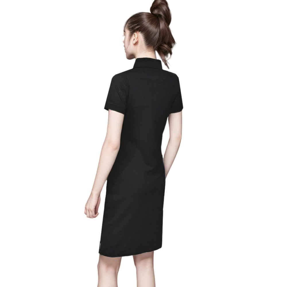 Prada Re-Nylon Logo Black Premium Dress-thumb-2