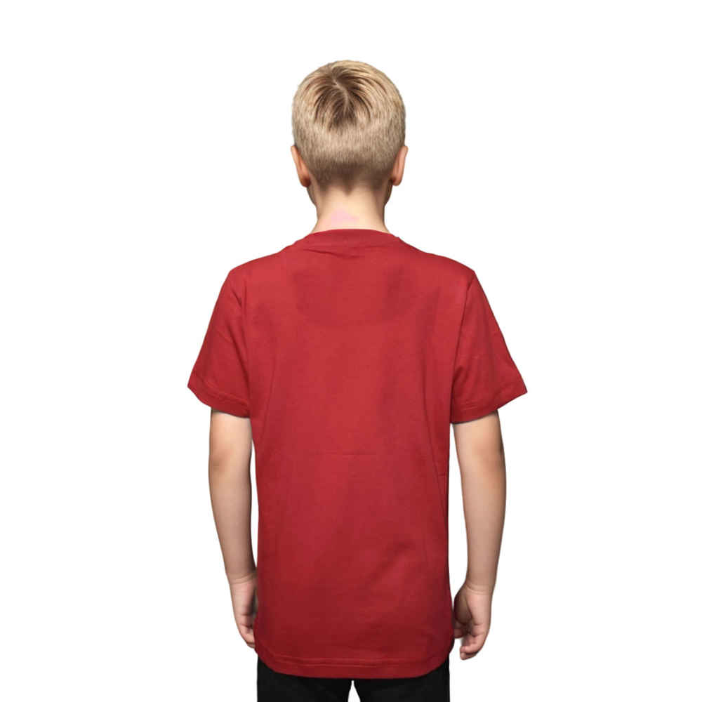 Gucci Logo Print Red Premium Kids T-shirt-1
