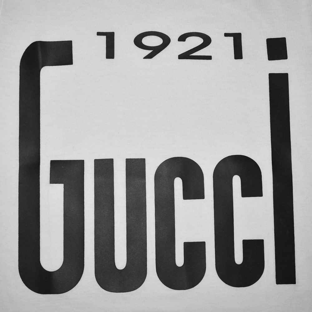 Gucci Print White Premium Quality Kids T-shirt-3