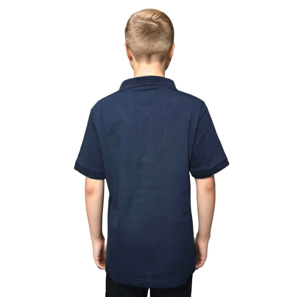 Burberry Tiger Embroidered Navy Blue T-shirt-1