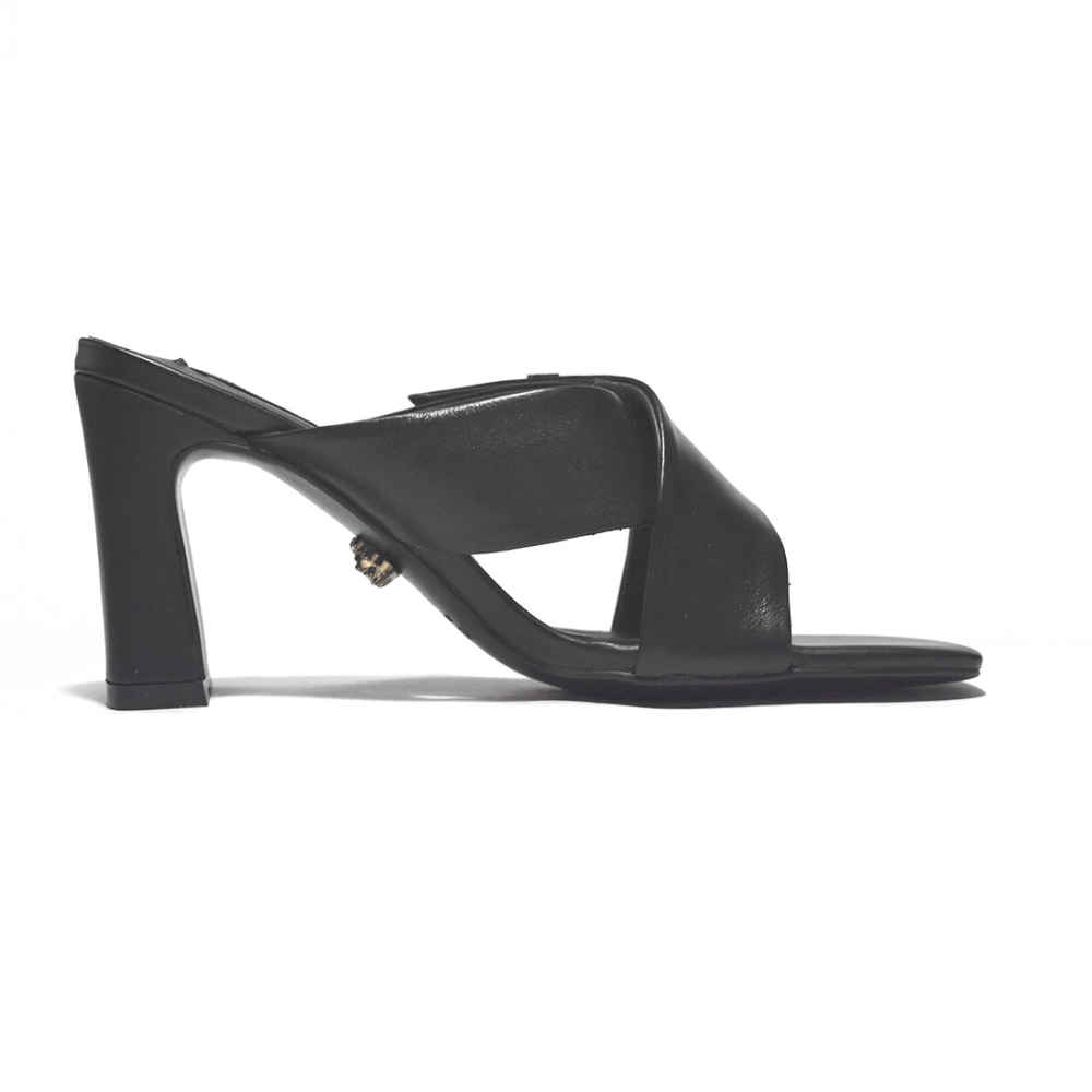 Versace Black Premium Quality Heels Sandals-thumb-2