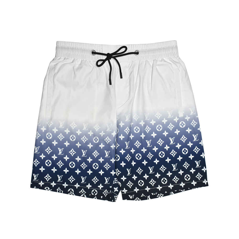 Louis Vuitton Gradient Monogram White & Blue mens Shorts-thumb-0
