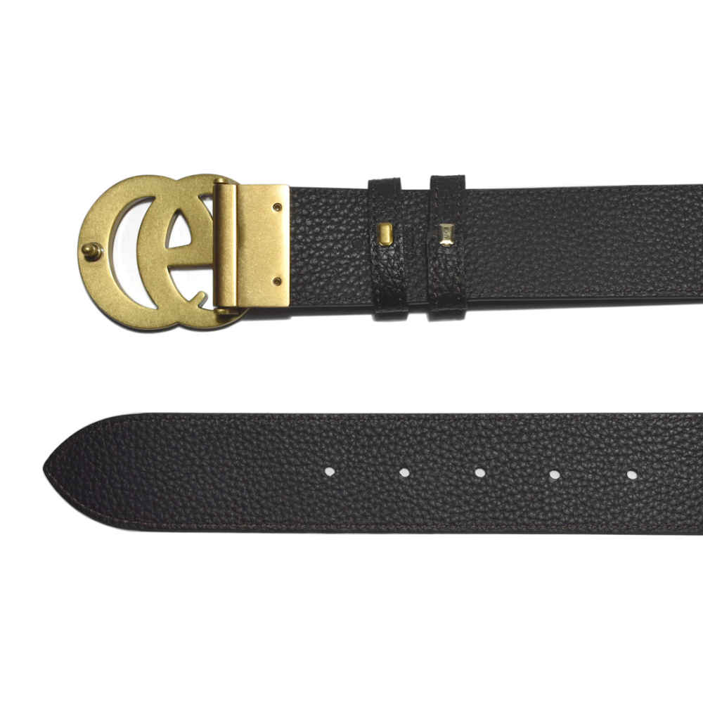 Gucci Black GG Marmont Wide Belt-4