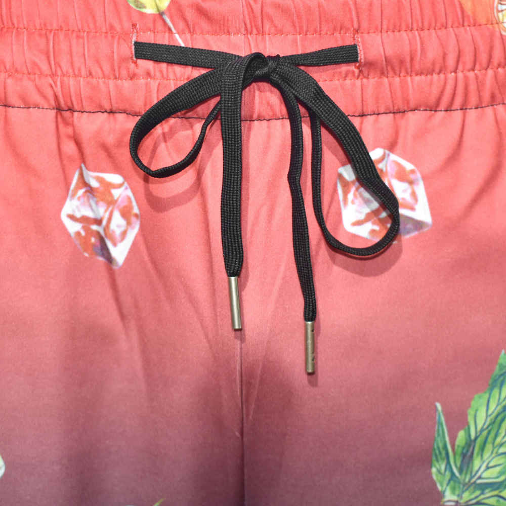 Casablanca Paris Sunset Print Red Mens Shirt & Shorts Combo-thumb-5