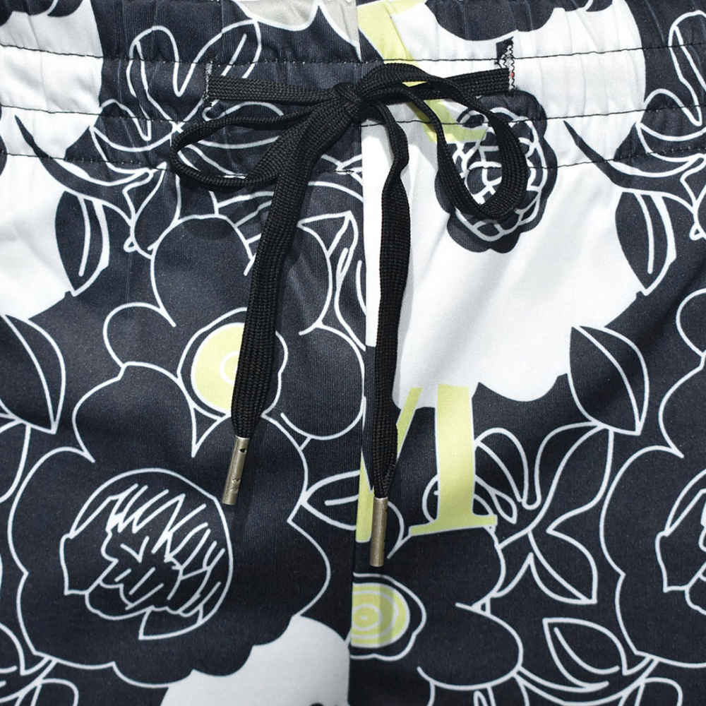 Amiri Black Floral Premium Mens Shirt & Shorts Combo-thumb-5