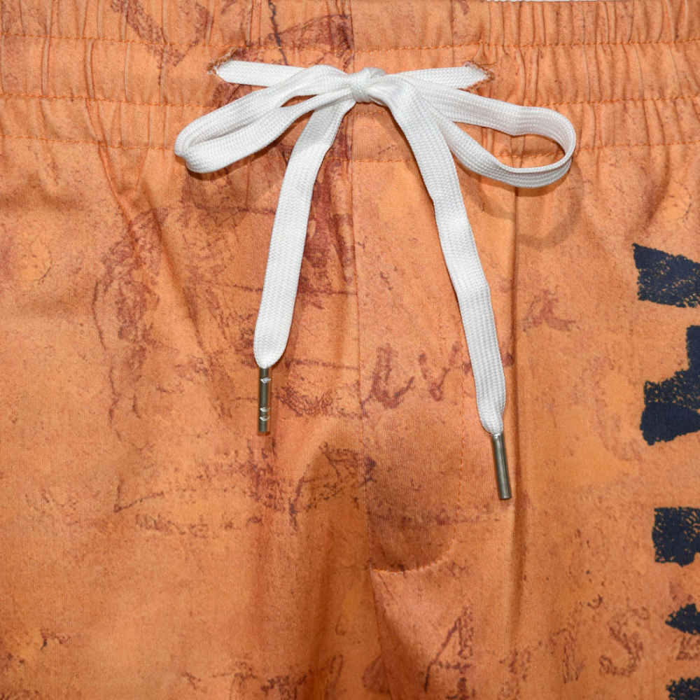 Amiri Orange Premium Mens Shirt & Shorts Combo-5