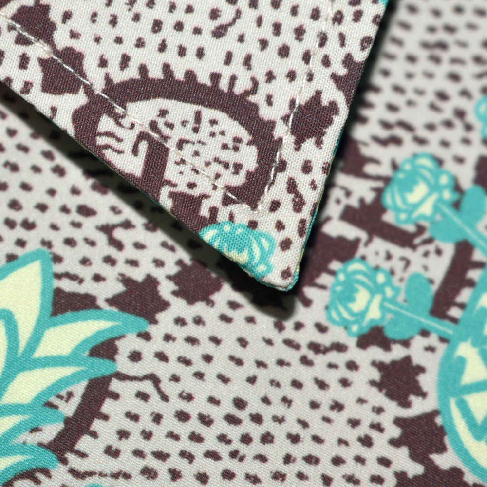 Gucci Pineapple Green GG print Bowling Shirt & Shorts Combo-thumb-6