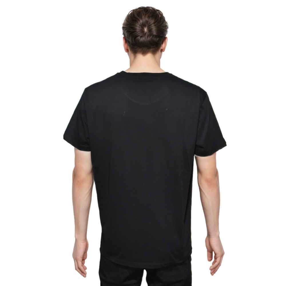 Amiri Black Premium Quality Bandana Logo T-shirt-1