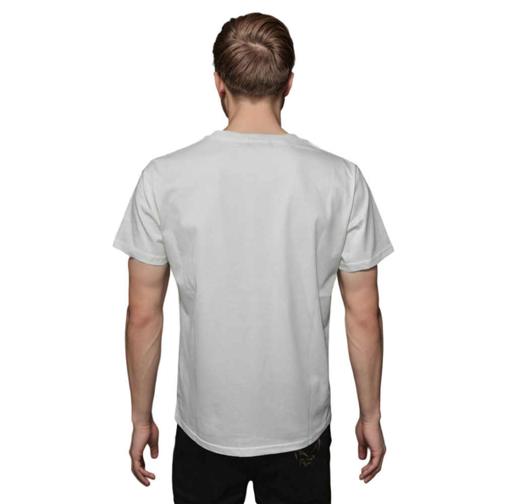 Amiri White Premium Bandana Logo T-shirt-thumb-1