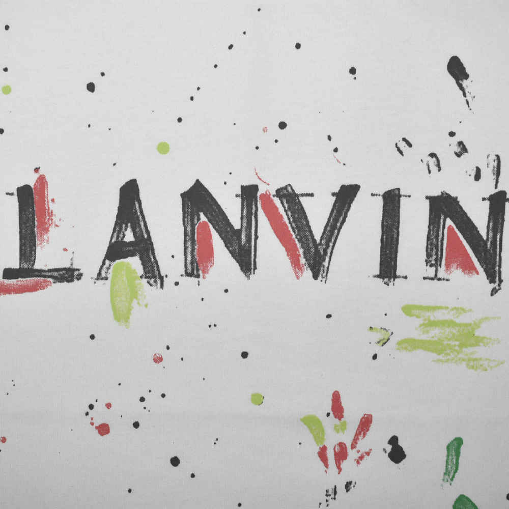 Lanvin White Premium Quality T-shirt-thumb-3
