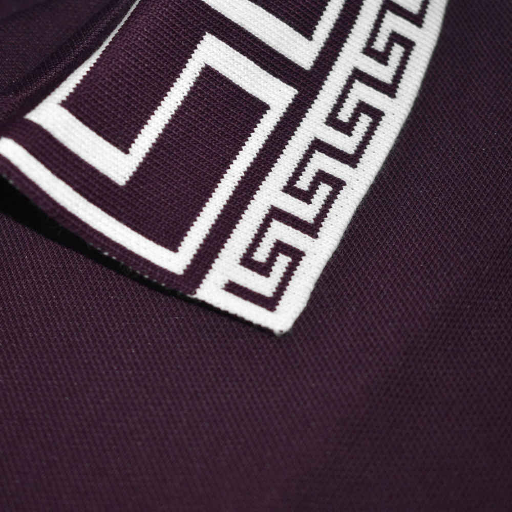 Versace Wine Premium Greca T-shirt-4