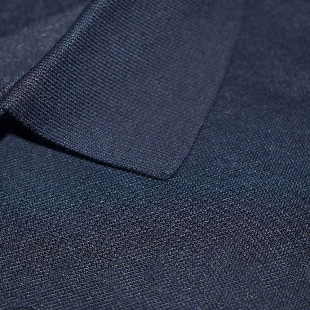 Louis Vuitton Navy Blue Premium Quality Polo T-shirt-6