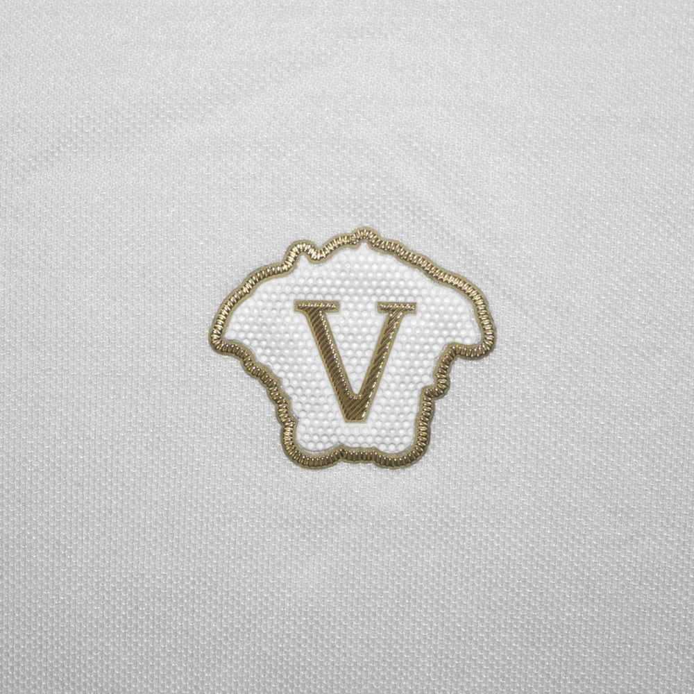 Versace White Premium Quality Polo T-shirt-3