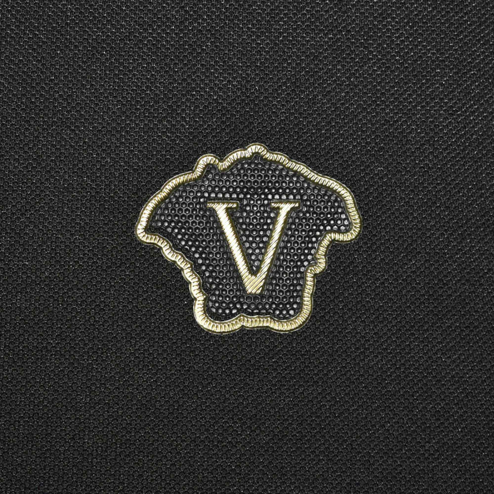 Versace Black Premium Quality Polo T-shirt-3