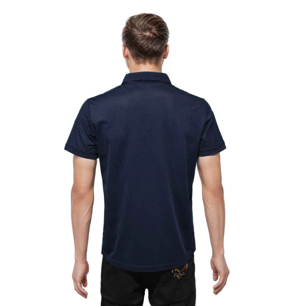 Versace Navy Blue Premium Quality Polo T-shirt-1