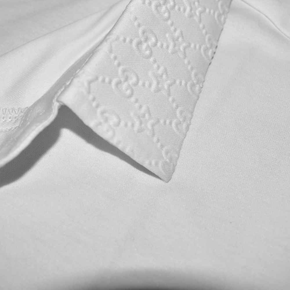 Gucci White Premium Quality Polo Tees-thumb-4