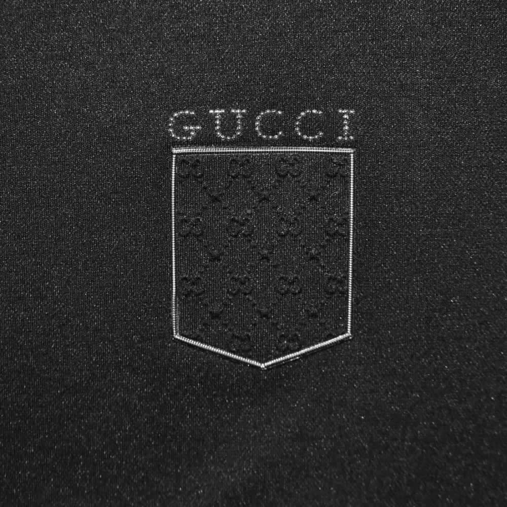 Gucci Black Premium Quality Polo Tees-3