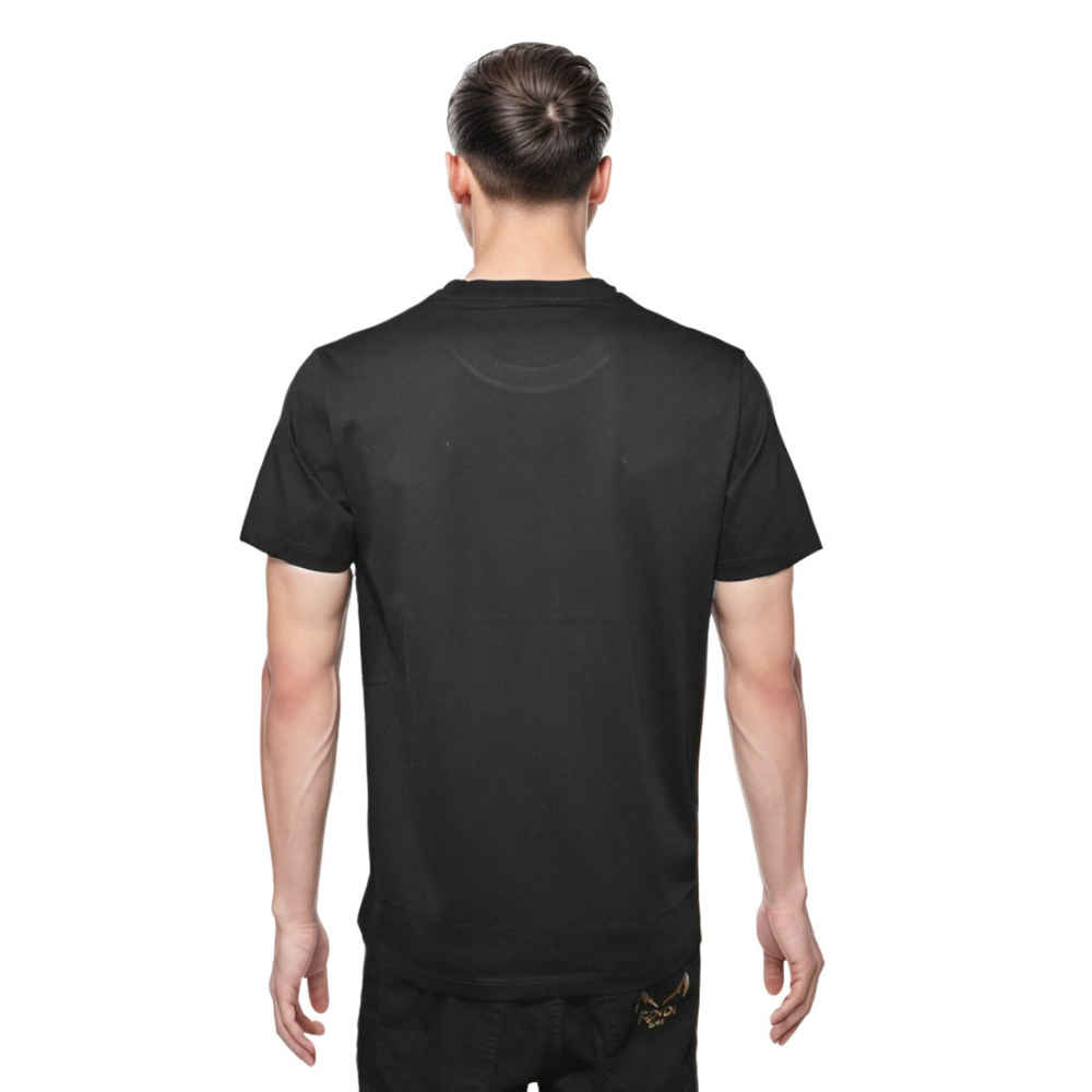 Prada Black Logo Re-Nylon Detail Premium T-shirt-1