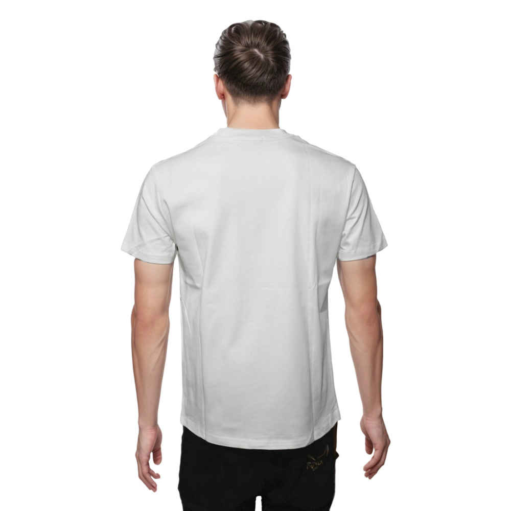 Prada White Logo Attach Bunny Print Premium T-shirt-thumb-1