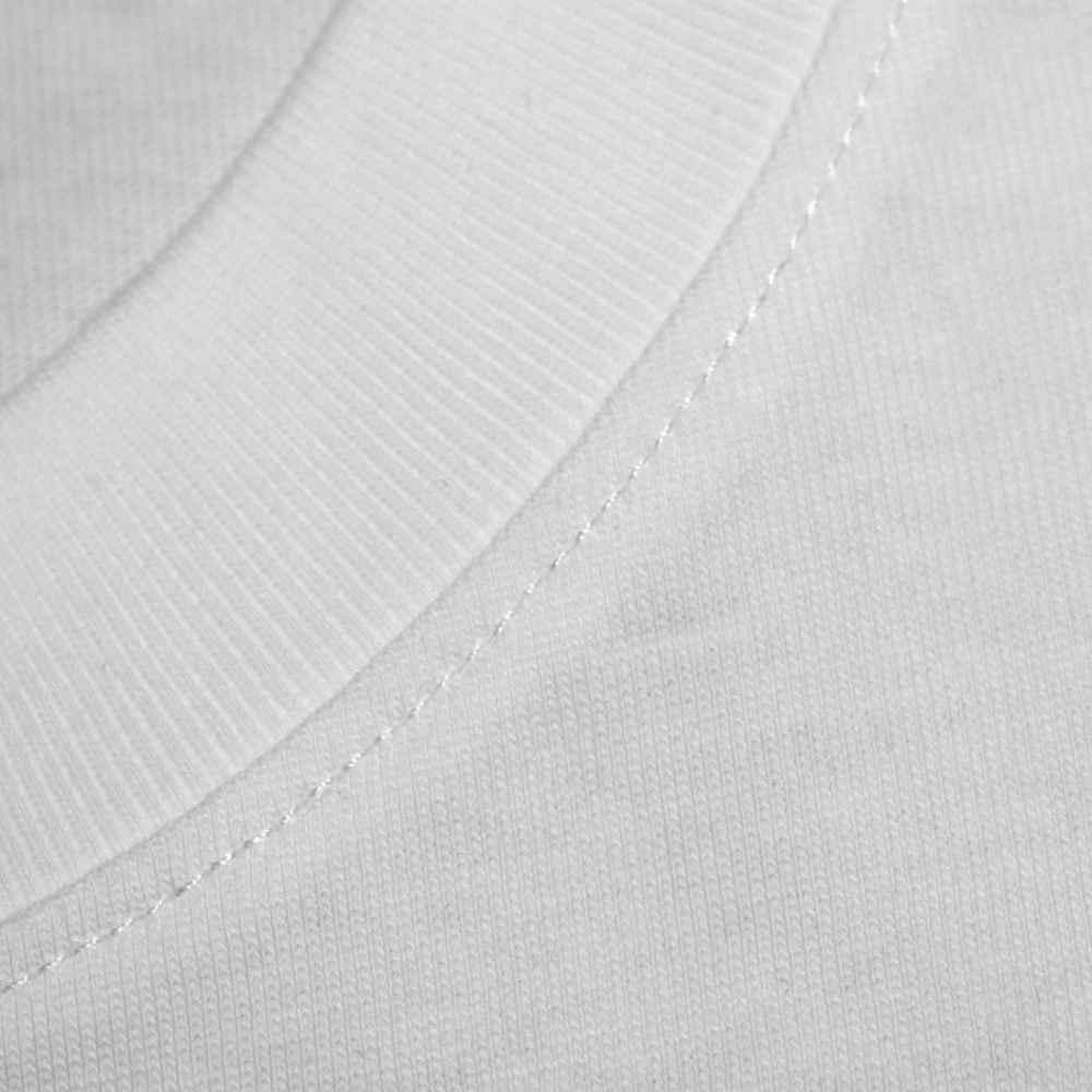 Prada White Logo Attach Bunny Print Premium T-shirt-thumb-4