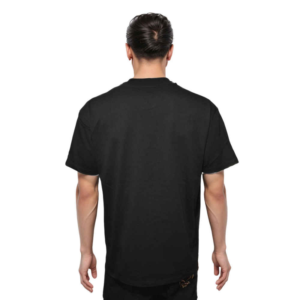 Prada Black Logo Attach Bunny Print Premium T-shirt-1