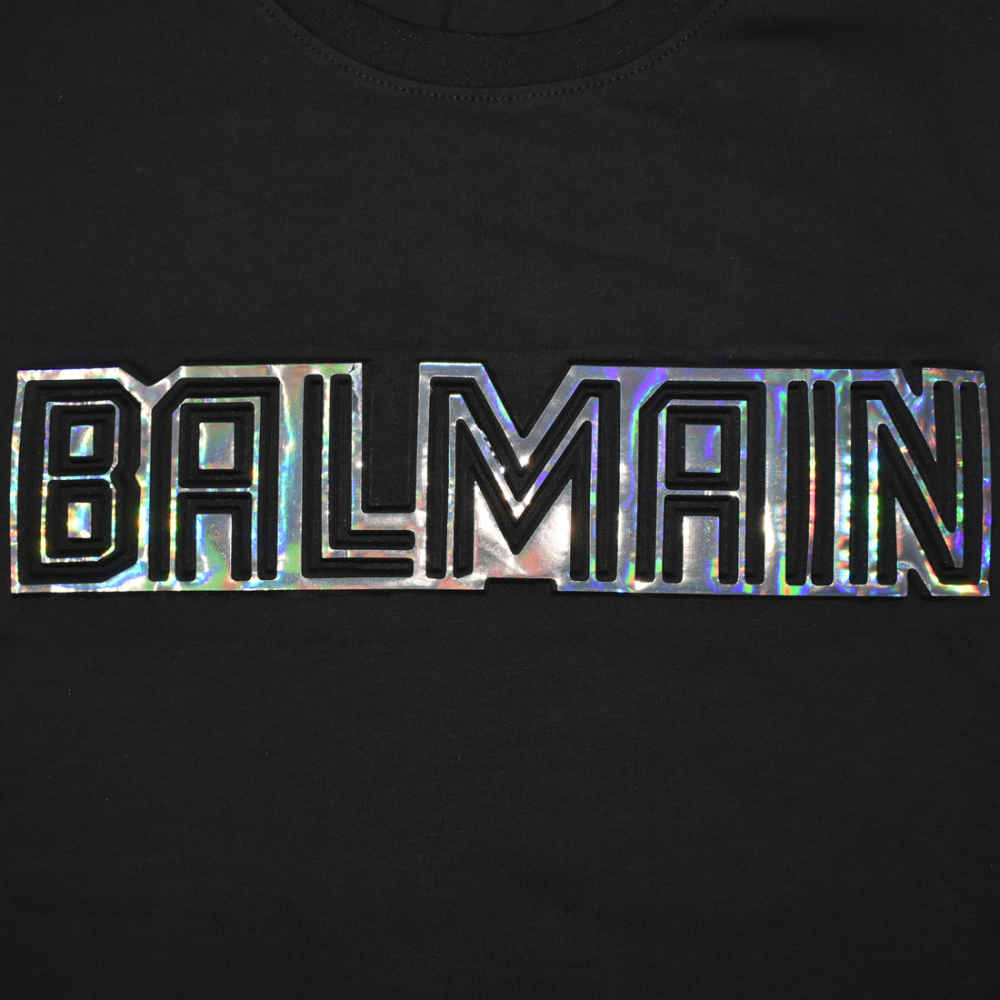 Balmain Paris Black Premium Quality Tees-3