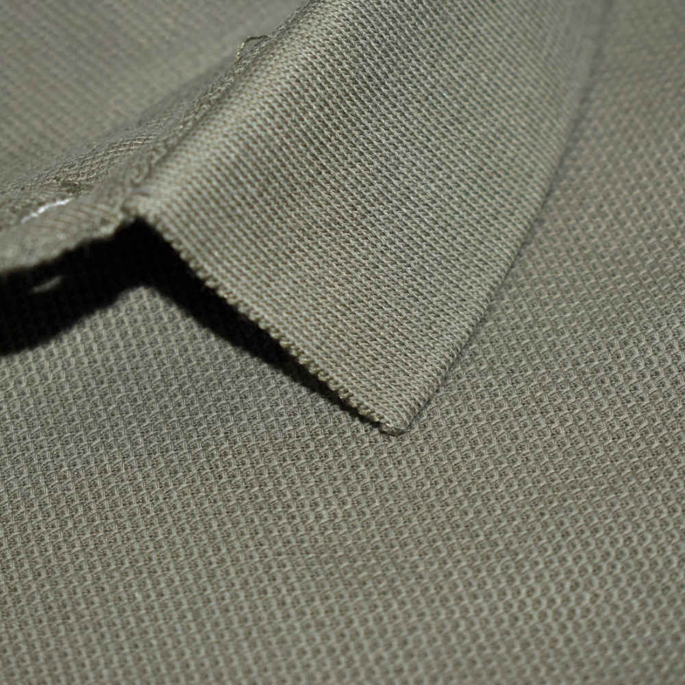 Brunello Cucinelli Green Embroidery Premium Polo T-shirt-thumb-4