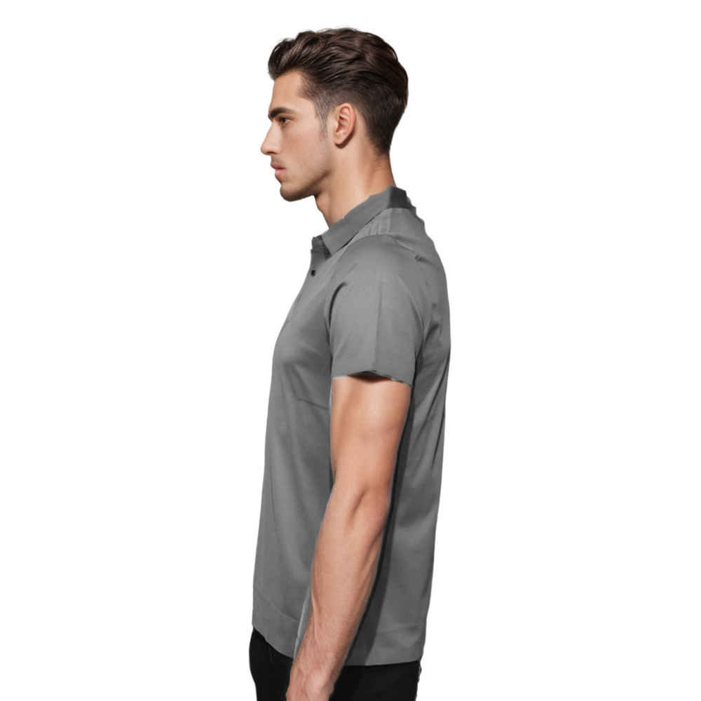 Bottega Veneta Grey Bee Embossed Premium T-shirt-2