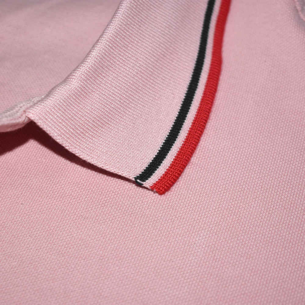 Prada Embossed Logo Pink Premium T-shirt-thumb-4