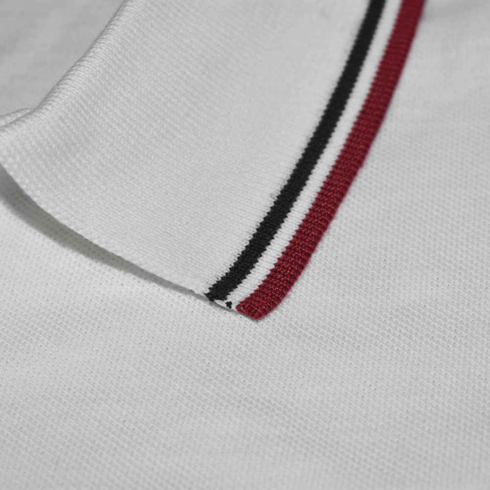 Prada Embossed Logo White Premium Mens T-shirt-thumb-4