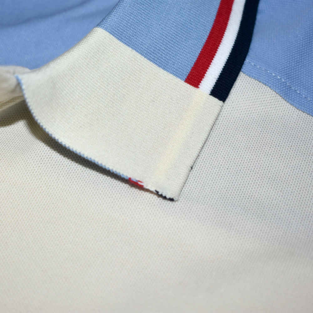 Moncler Logo Print Cream Premium Quality T-shirt-4