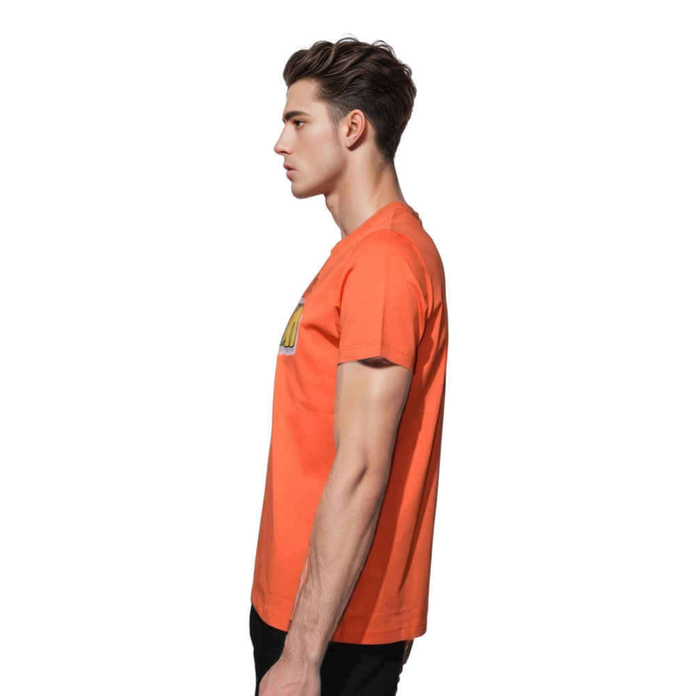 Louis Vuitton Printed Orange Premium Quality T-shirt-thumb-2