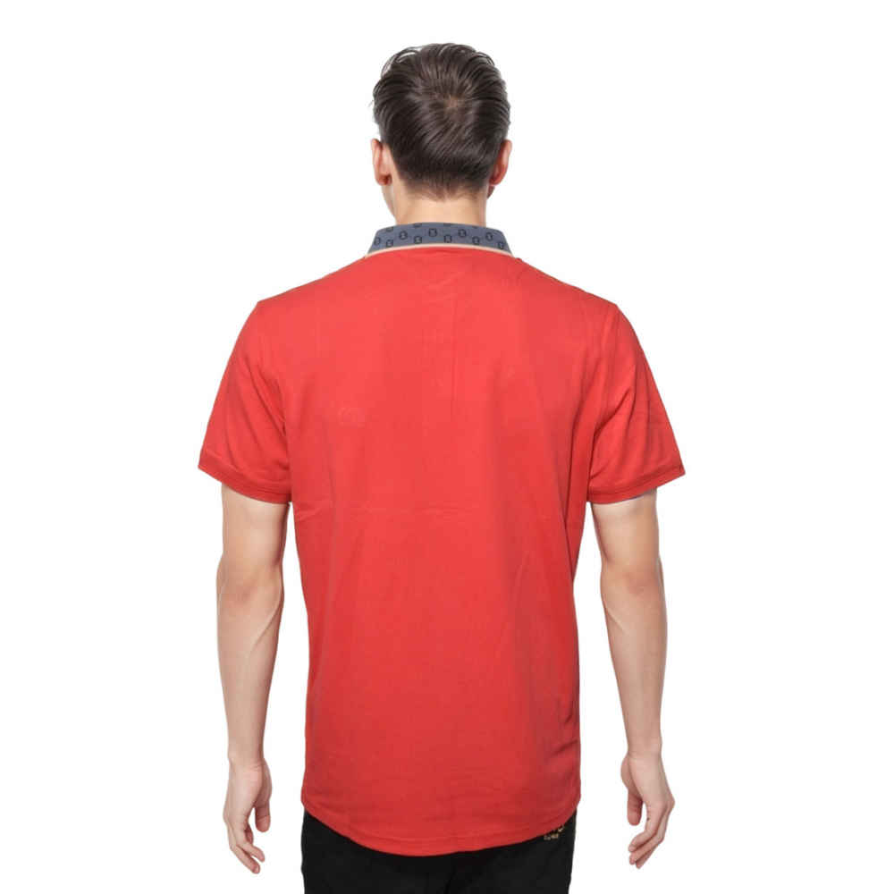 Gucci Red Premium Quality Luxury Polo T-shirt-thumb-1