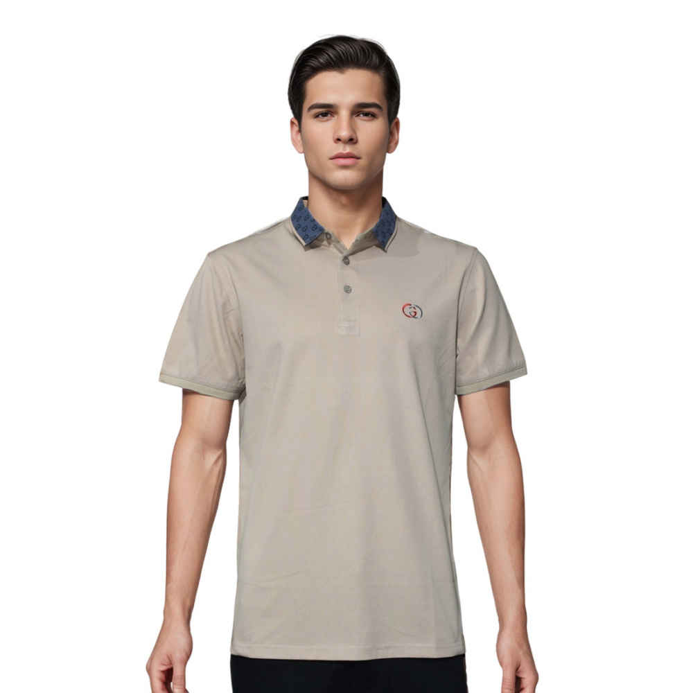 Gucci Brown Premium Quality Luxury Polo T-shirt-thumb-0