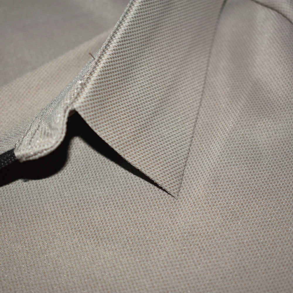 Burberry Embossed Logo Brown Premium Quality Polo T-shirt-thumb-4