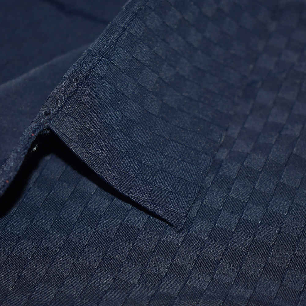 Louis Vuitton Blue Embroidery Logo Premium Polo T-shirt-thumb-4